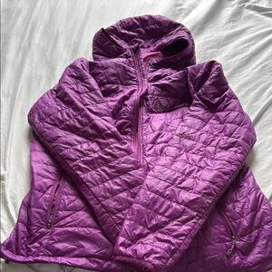 Purple Hooded Jacket